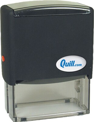 Quill Brand® Self-Inking Stamp; 1-1/2x3, Up to 9 Lines