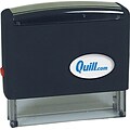 Quill Brand® Self-Inking Stamp; 7/16x2-3/4, Up to 2 Lines