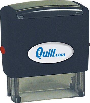 Quill Brand® Self-Inking Stamp; 5/8x1-5/8, Up to 3 Lines