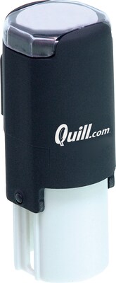 Quill Brand® Self-Inking Stamp; 3/4 Diameter, Up to 4 Lines