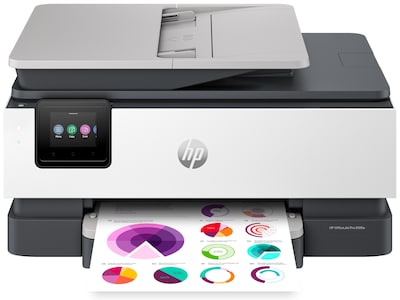 HP OfficeJet Pro 8125e Wireless Color All-in-One Printer, Print, Scan, Copy, Best for Home Office, 3