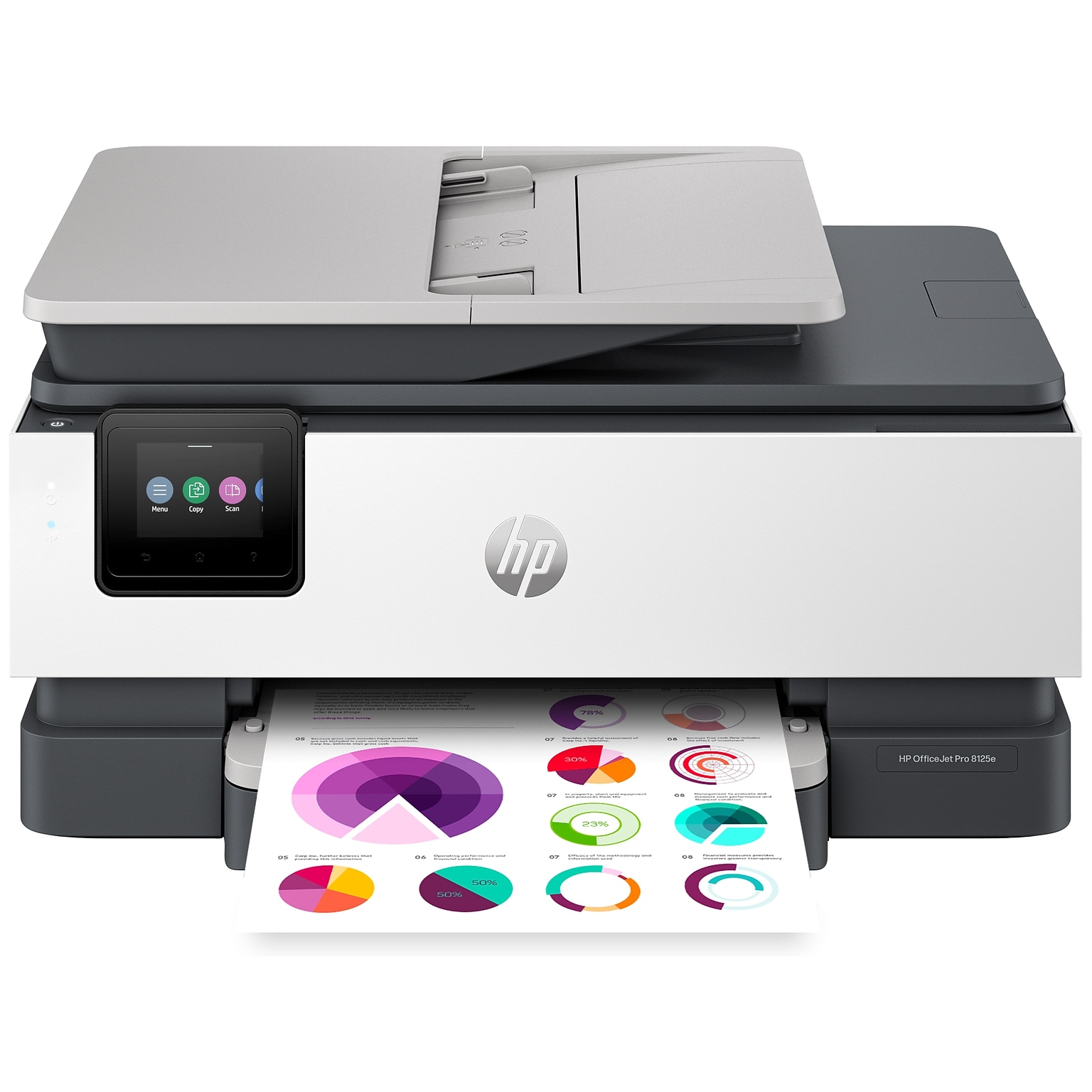 HP OfficeJet Pro 8125e Wireless Color All-in-One Printer, Print, Scan, Copy, Best for Home Office, 3