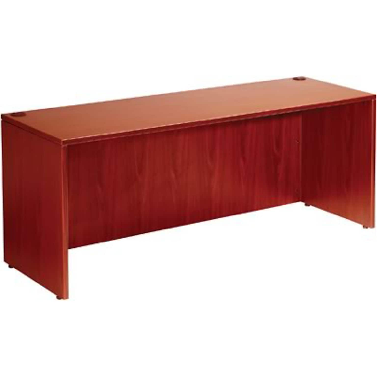Boss® Laminate Collection in Cherry Finish; Desk Shell, 60Wx30D
