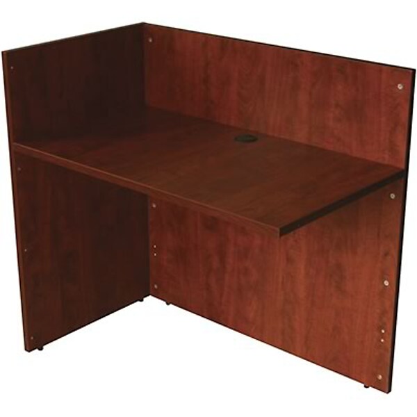 Boss® Laminate Collection in Cherry Finish; Reception Return Shell