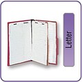 Quill Brand® 2/5-Cut Tab Pressboard Classification File Folders, 1-Partition, 4-Fasteners, Letter, R