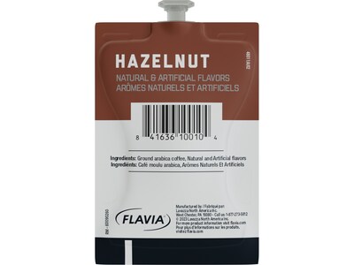 Alterra Hazelnut Coffee Flavia Freshpacks, Light Roast, 40/Carton (48722)
