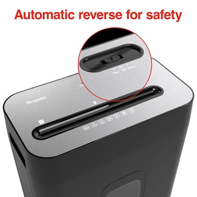 Staples 12-Sheet Cross-Cut Multi-Media Shredder (ST62151)