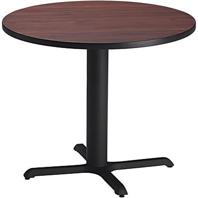 Safco Bistro Hospitality Round Tables, 28Hx30 Dia., Mahogany (CA30RLBT)