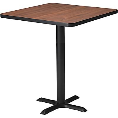 Safco Bistro Hospitality Square Tables, 41Hx30W, Mahogany (CA30SHBT)
