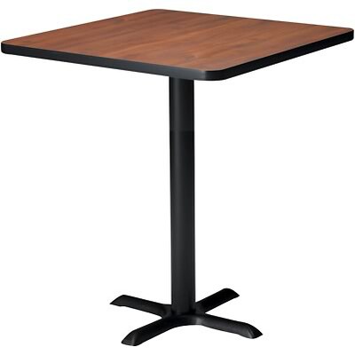 Safco Bistro Hospitality Square Tables; 41Hx36W, Mahogany