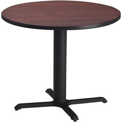 Safco Bistro Hospitality Round Tables, 28Hx42 Dia., Mahogany (CA42RLBT)