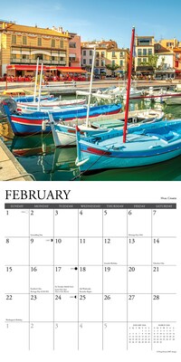 2026 Willow Creek Seaside Towns 12" x 12" Monthly Wall Calendar (56127)