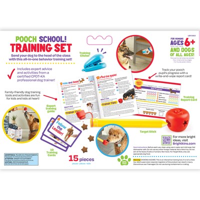 Brightkins Pooch School! Training Set, Multicolored, 6 Pieces (LER9363)