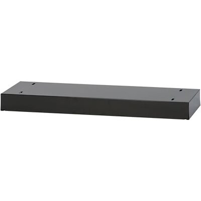 Durham® Modular All-Steel Literature Organizers Optional Steel Base; 3Hx33-3/4Wx11-5/8D, Black