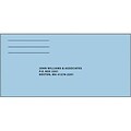 #9 Business Reply Envelopes; 1-Color Printing, Blue