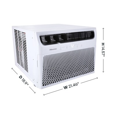 Hisense 115-Volt 14000 BTU Window Air Conditioner with Remote, WiFi Enabled, White (AAW14CW26)