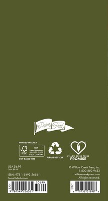 2026-2027 Willow Creek Forest Mushroom 3.5 x 6.5 Monthly Planner Cover (56561X)