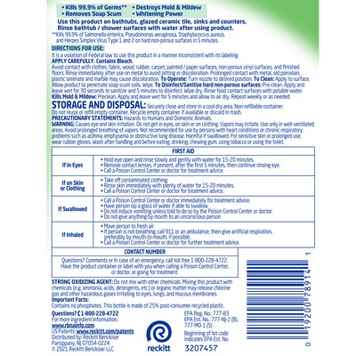 Lysol Multi-Purpose Cleaner Plus Bleach, Chlorine Scent, 32 oz. (1920078914)