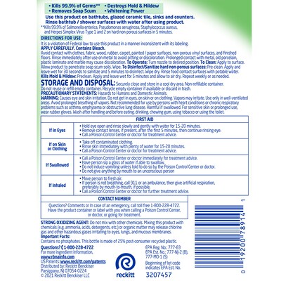 Lysol Multi-Purpose Cleaner Plus Bleach, Chlorine Scent, 32 oz. (1920078914)