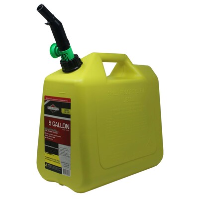 Briggs & Stratton FMD 5 Gallon Diesel Gas Can, Yellow, 90 Cans/Pallet (14014)