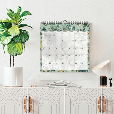 2027 Willow Creek Botanical Nature 12 x 12 Monthly Wall Calendar, Assorted Colors (65587)