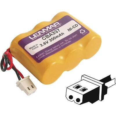 Lenmar® Cordless Phone Battery; 3.6V, Fits General Electric 153524,Sanyo CLT 3500