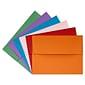 JAM Paper A2 Colored Invitation Envelopes, 4 3/8" x 5 3/4", Assorted Colors, 150/Pack (956A2brogvy)