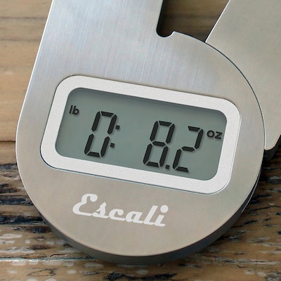 Escali Savu Stainless Steel Scale, Silver (F115)