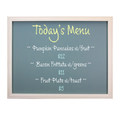 Flipside Green Chalkboard, 18 x 24, Wood Frame (32700)