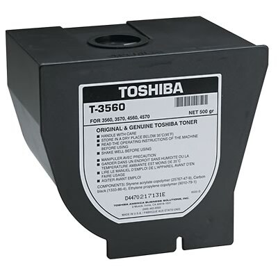 Toshiba T3580 Copier Toner Cartridge for 3580; Black