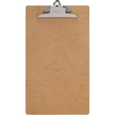 Quill Brand® Hardboard Clipboard, Legal Size, Tan (22096-QCC)