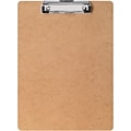 Quill Brand® Hardboard Clipboard, Letter Size, Tan (22094-QCC)