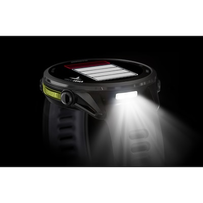 Garmin Forerunner 970 Smartwatch, GPS, 47mm, Carbon Gray & Black Silicone Band (010-02969-00)