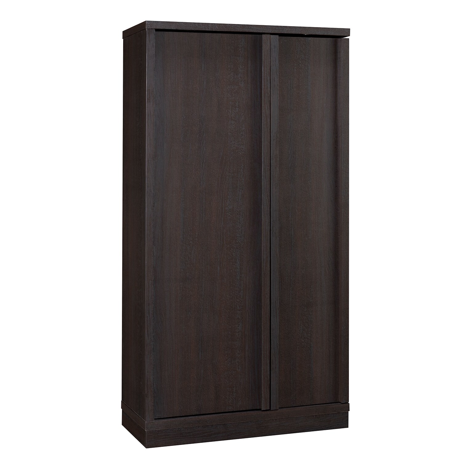 Sauder Merton Hall 71H Storage Cabinet with 6 Shelves, Dakota Oak (443672)