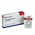 First Aid Only 0.13% Benzalkonium Chloride Antiseptic Burn Cream, 12/Box (13-006)