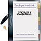 Quill Brand® Professional Swing Arm Report Covers, 8-1/2" x 11", Black, 5/Pack (717418)