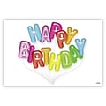 Medical Arts Press® Birthday Greeting Cards; Many Balloons, Blank Inside
