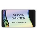 Custom Printed Medical Arts Press® Full-Color Chiropractic Name Badges; Standard, Holistic Care