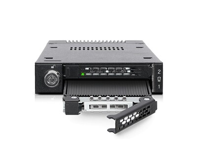 Icy Dock ToughArmor 3.5" SAS Solid Drive Mobile Rack (MB834M2K-B)