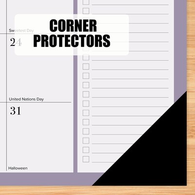 2026-2027 Willow Creek Modern 22" x 17" Academic Monthly Desk Pad Calendar (66027)