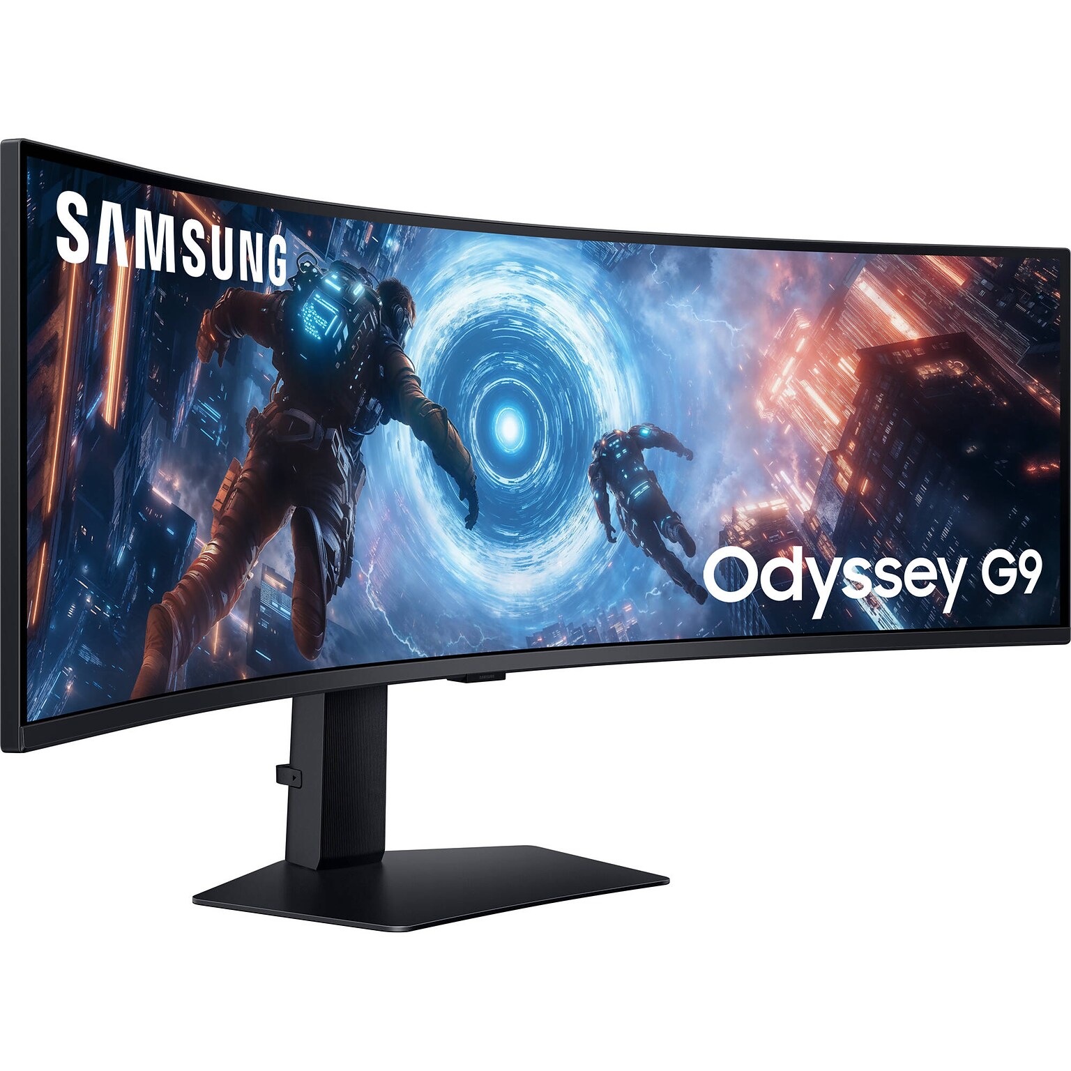 Samsung Odyssey G9  49 Curved 5K VA 144Hz LCD FreeSync Premium Pro Gaming Monitor, HDR10, Height Adjustable, Black
