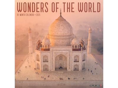 2025 Willow Creek Wonders of the World 12 x 12 Monthly Wall Calendar (45503)