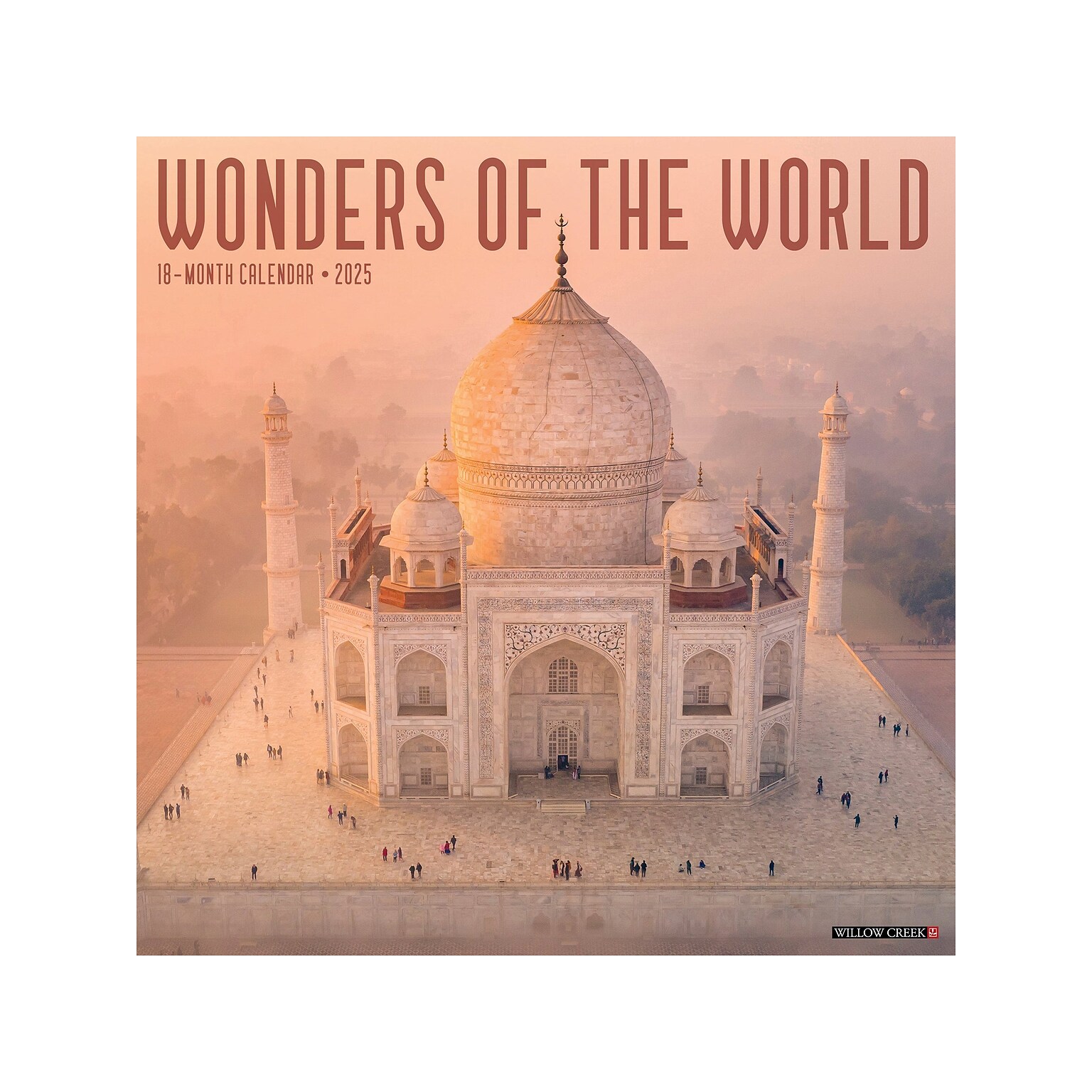 2025 Willow Creek Wonders of the World 12 x 12 Monthly Wall Calendar (45503)