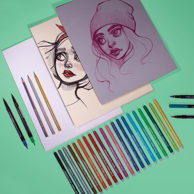 Lyra Graduate Water-Based Marker, Assorted Colors, 10 Markers/Set, 2 Sets/Bundle (LYXL677110000-2)