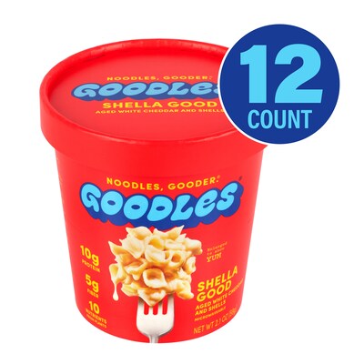 Goodles Shella Good Mac & Cheese Cup, 2.1 oz., 12/Pack (220-02699)