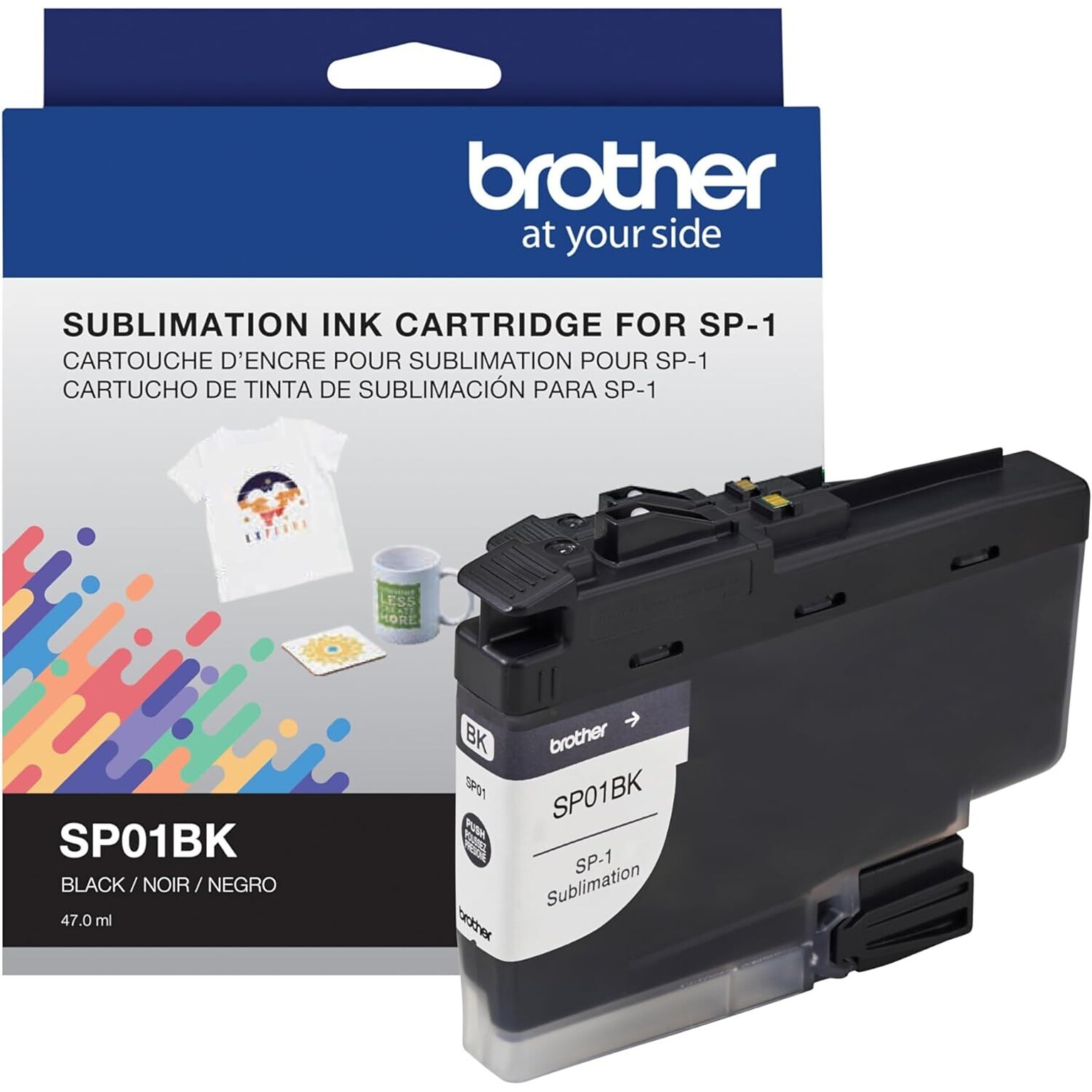 Brother Genuine Sublimation Black Ink Cartridge (SP01BKS)