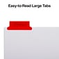 Staples® Big Tab Insertable Paper Dividers, Multicolor, 5-Tab Set (13489/11121)