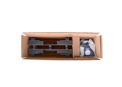 41" x 13" x 19" Heavy Duty Dual Monitor 23"-27" & Laptop Shipping Box, 275# Mullen Rated, Kraft (E05328)