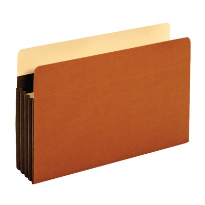 Pendaflex Heavy Duty Reinforced File Pocket, 3 1/2 Expansion, Legal Size, Brown, 25/Box (C1526EHD)