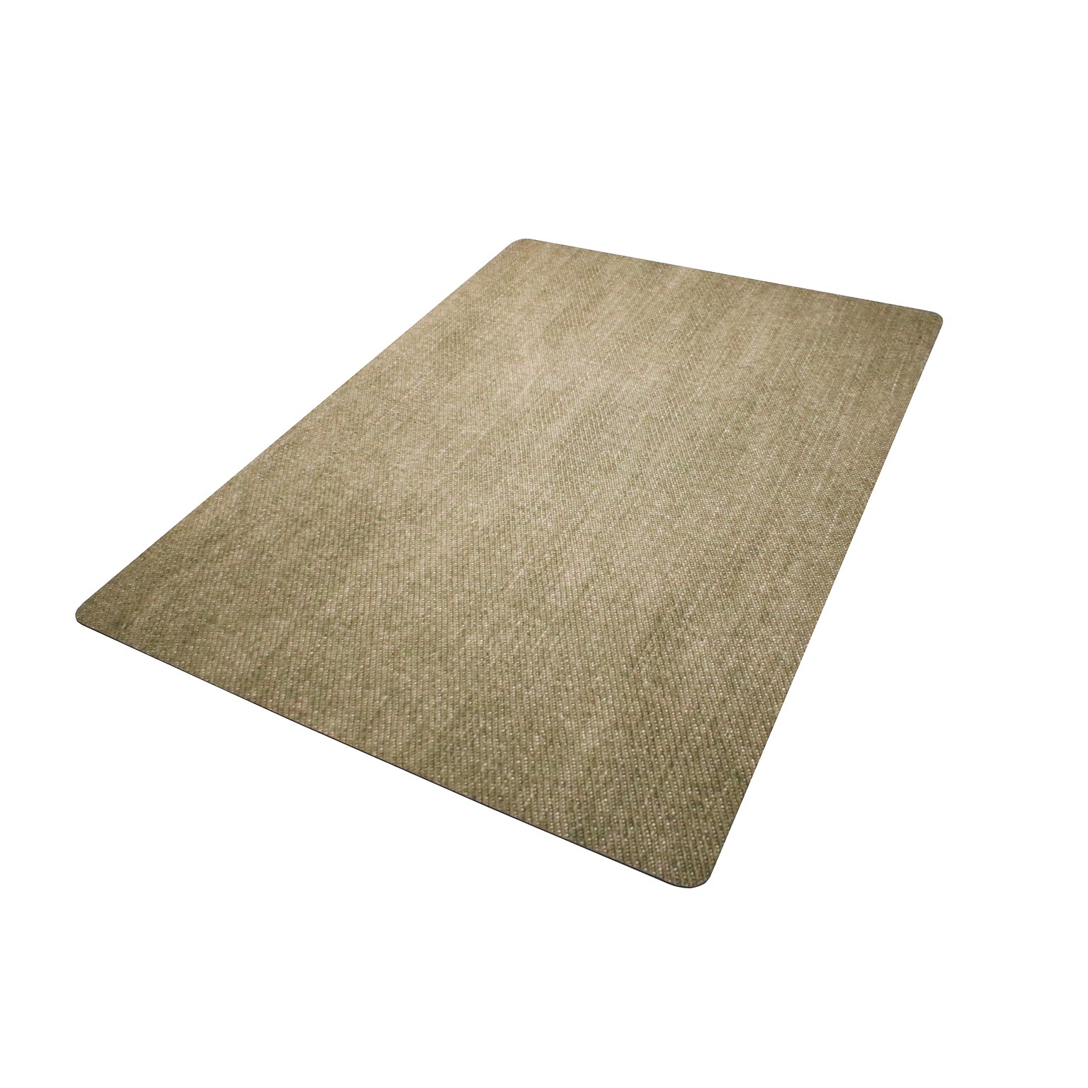 M+A Matting Stonewash Hard Floor Chair Mat,  3 x 4, Khaki (228552334127)